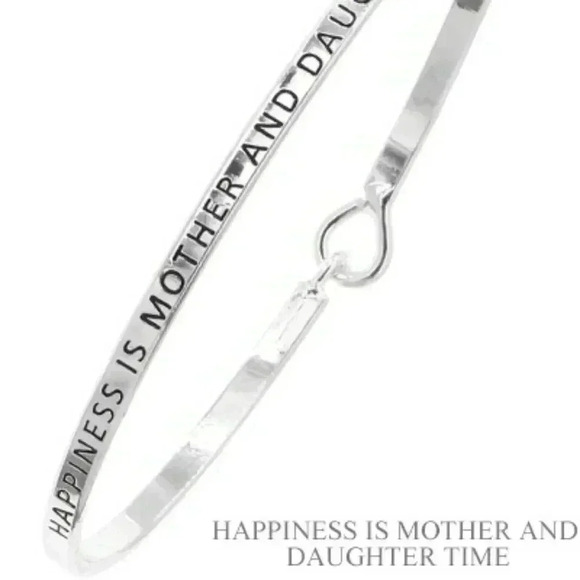 Happiness Is Mother And Daughter Time Bracelet - Picture 1 of 1